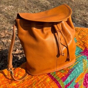 Vintage Coach Shoulder Pouch 4025 With Hangtag- Honey Color